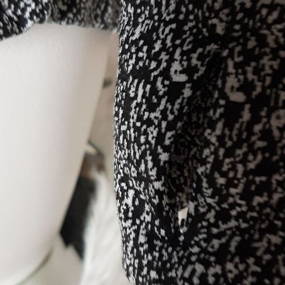 Avia Lite Black & White Polyester Spandex Jacket L - Picture 7 of 7